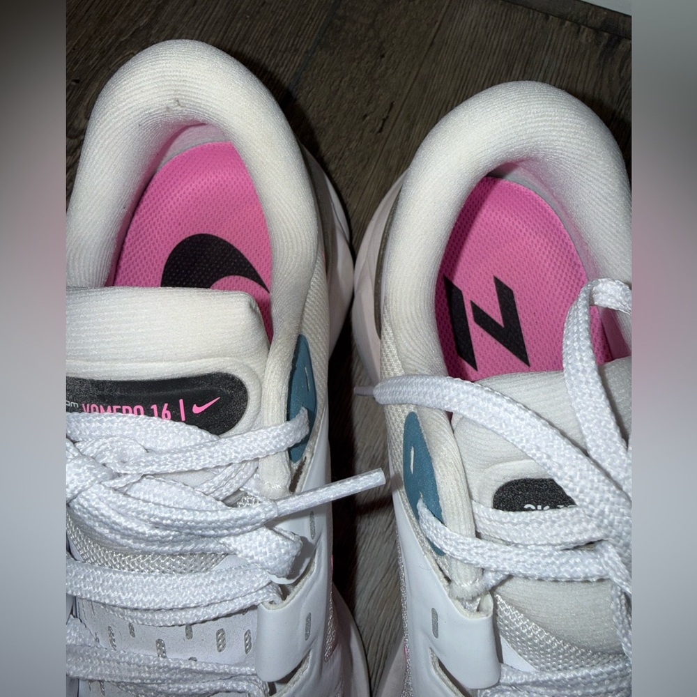 Nike Womens White Zoom Size 8 Pre-Owned - Picture 6 of 6